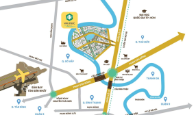Vị trí Diamond Sky: "Tọa độ kim cương" tại tâm điểm tam giác kinh tế trọng điểm