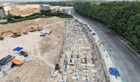 Toàn cảnh tiến độ dự án Orchard Heights – Sycamore Bình Dương (Tháng 4/2024)