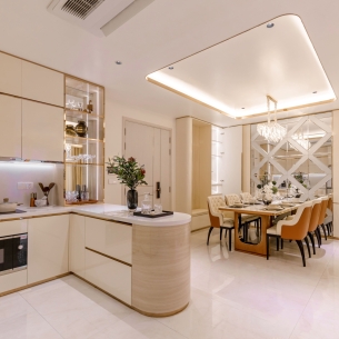 Căn Hộ Diamond Sky 3 Phòng Ngủ